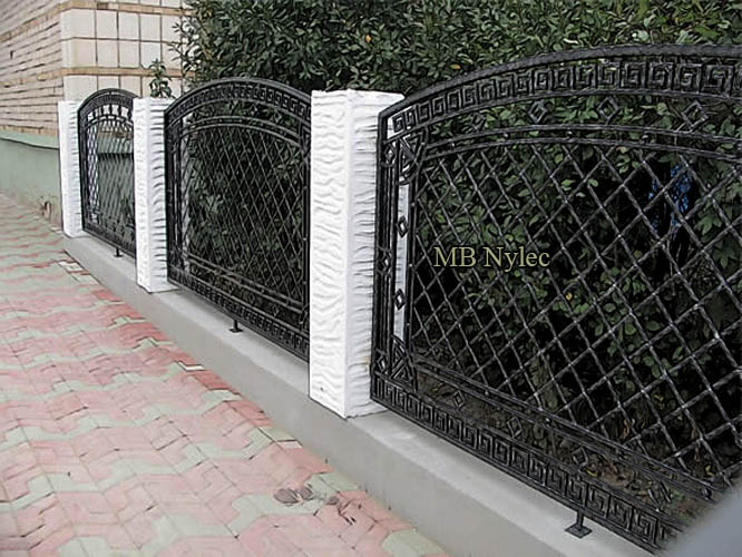 Wrought iron fencing