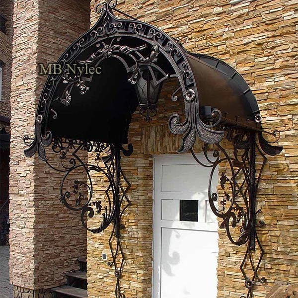 Exclusive forged garden canopy